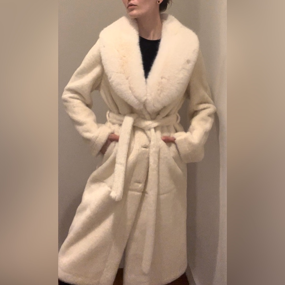 White Fur Coat